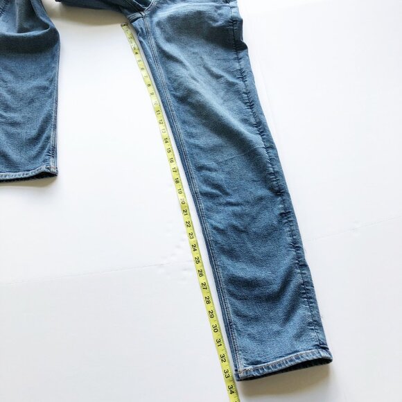 AMERICAN EAGLE Stretch 90s Straight Leg Jeans Womens 2 X-Long - Picture 11 of 11